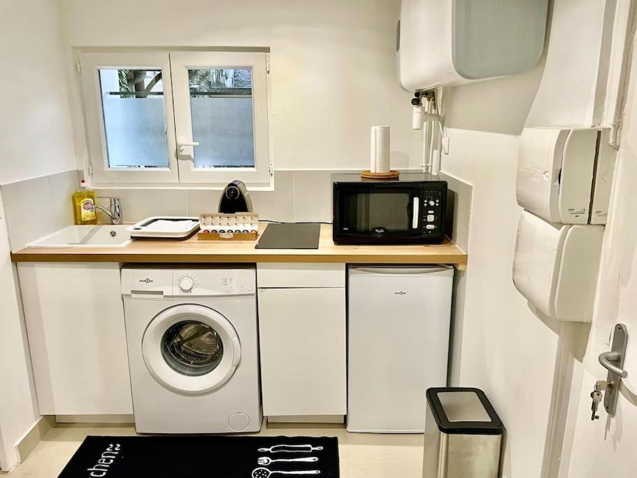 Studio Proche De Paris, Versailles Et La Defense 沙维尔 外观 照片